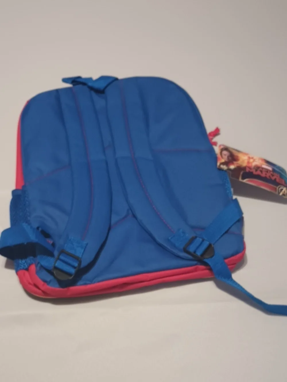 Captain Marvel Backpack - Red, Blue & Gold